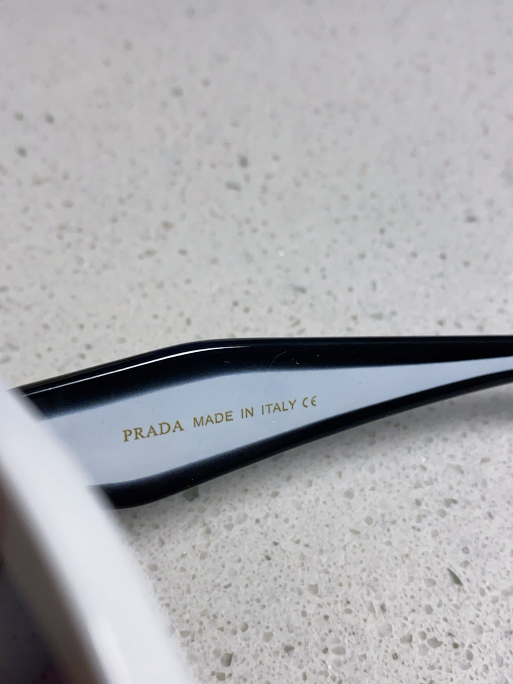 Prada 16YSF Acetate Fashion Blue Lens Sunglasses for Men & Women - 415786 - detail image 8