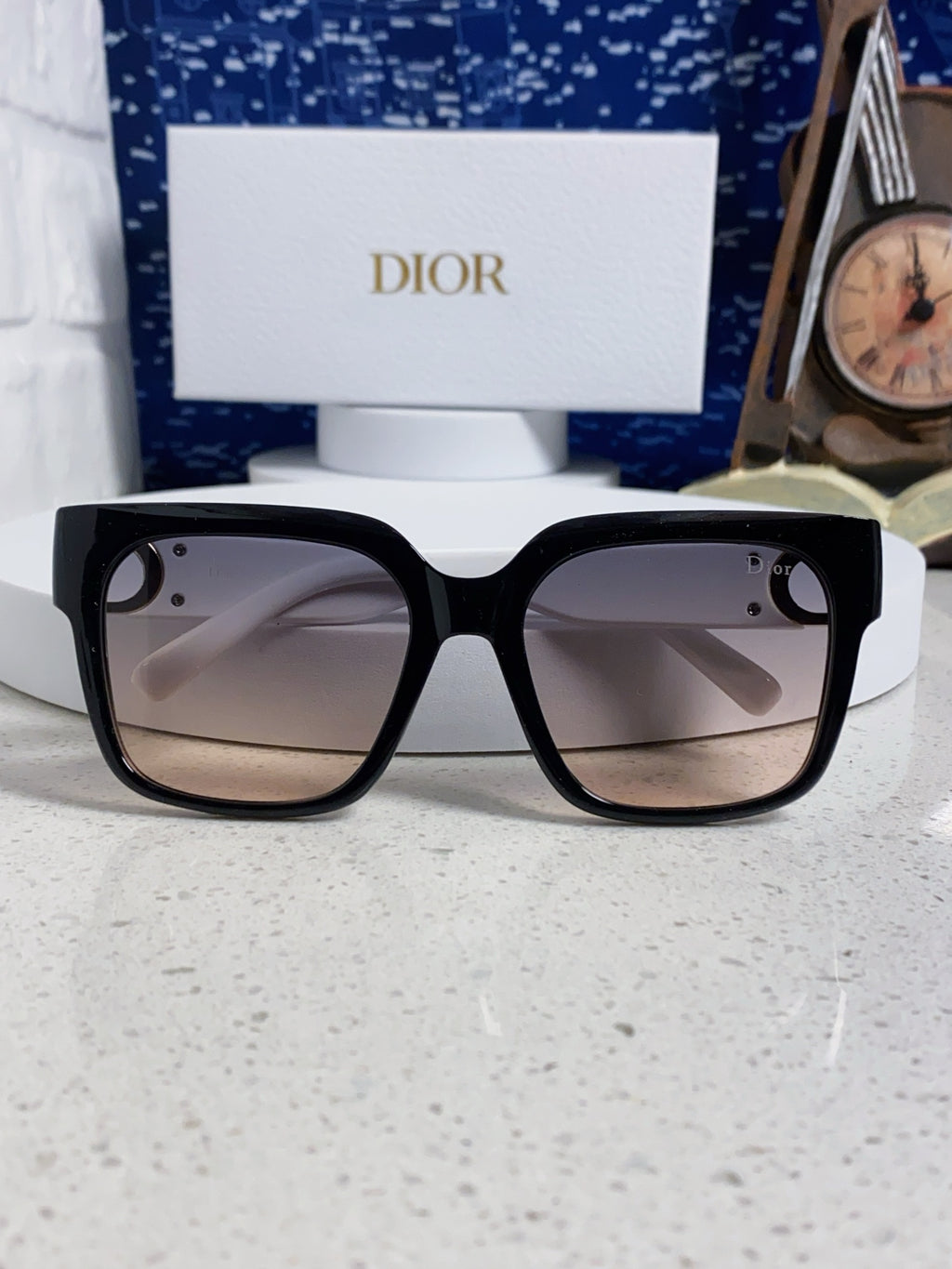 Dior Oversized Silver Lens Sunglasses for Women - 431740 - detail image 9