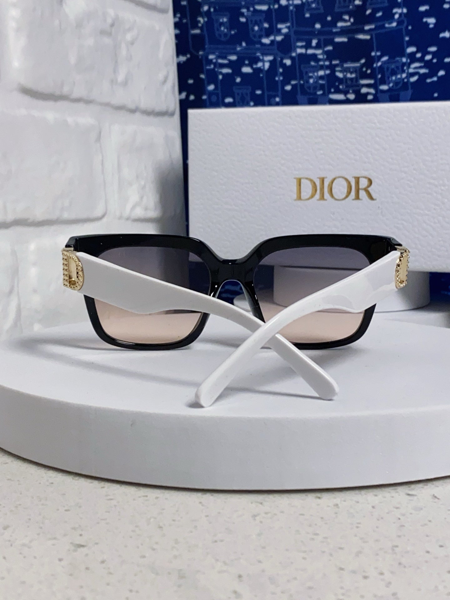 Dior Oversized Silver Lens Sunglasses for Women - 867113 - detail image 3