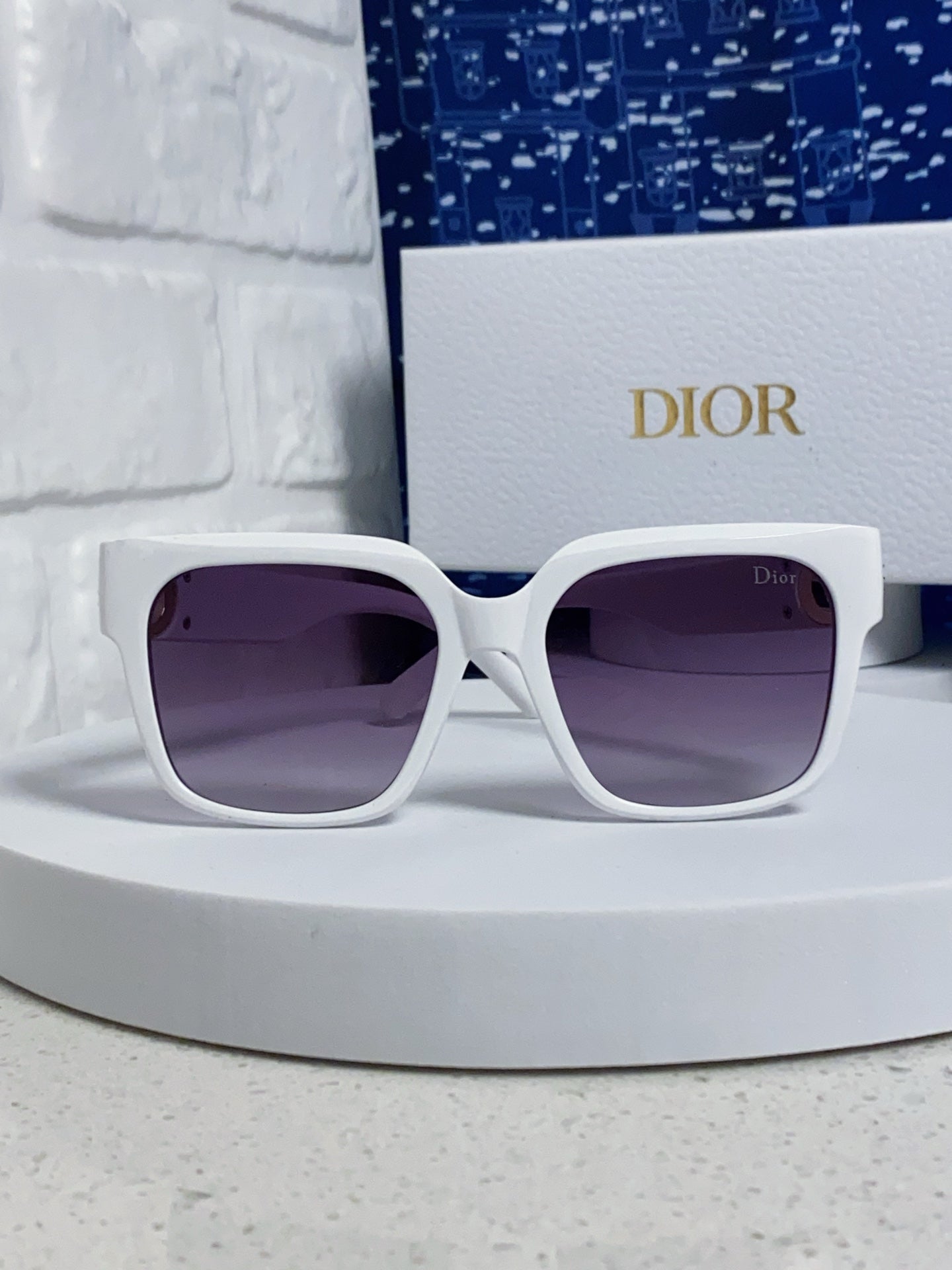 Dior Oversized Silver Lens Sunglasses for Women - detail image 2
