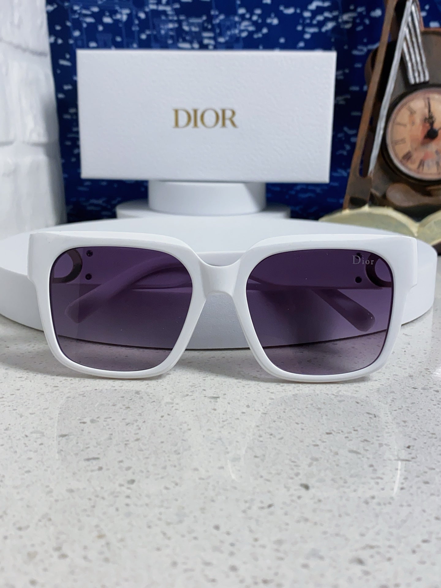 Dior Oversized Silver Lens Sunglasses for Women - 867114 - detail image 9