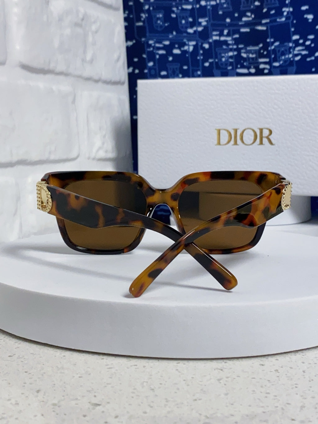 Dior Oversized Black Lens Sunglasses for Women - 431742 - detail image 3