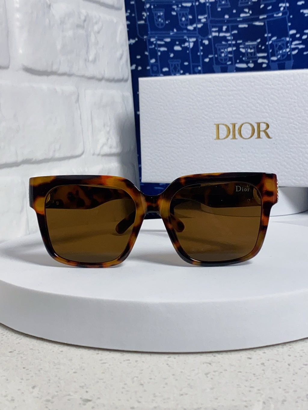 Dior Oversized Black Lens Sunglasses for Women - 415537 - detail image 2