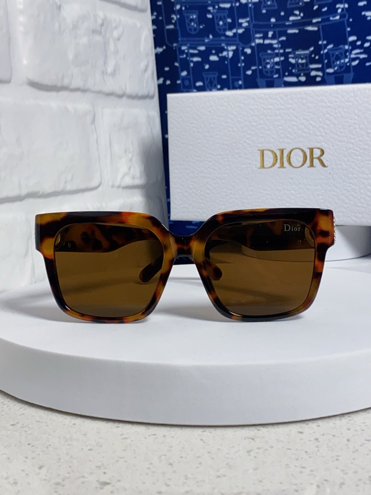 Dior Oversized Black Lens Sunglasses for Women - 415537 - detail image 2