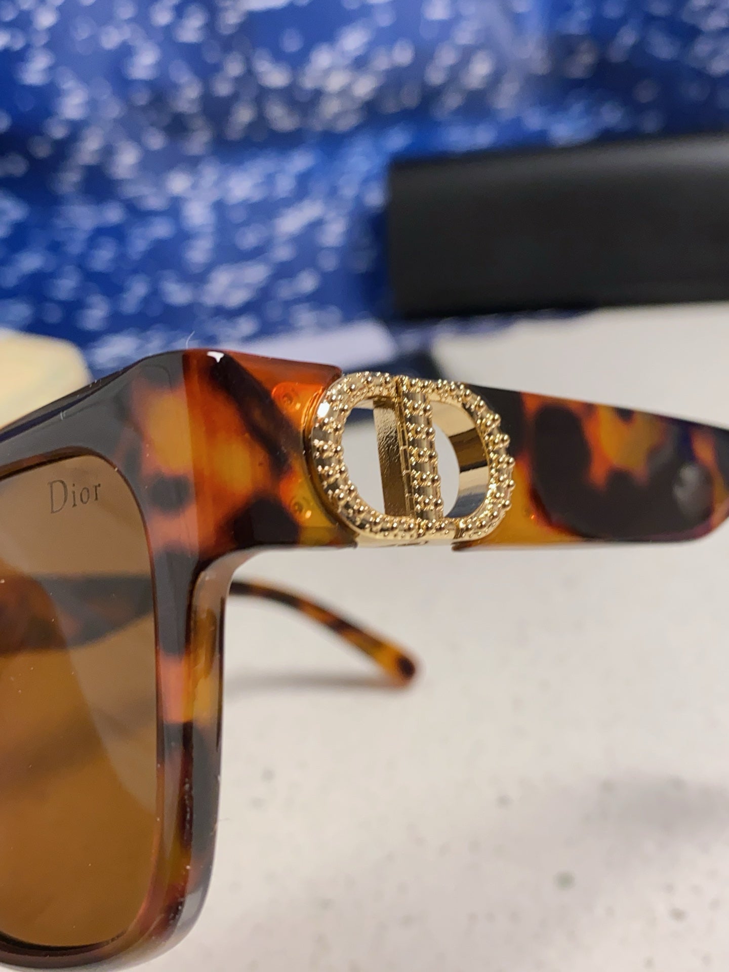Dior Oversized Black Lens Sunglasses for Women - 867115 - detail image 7
