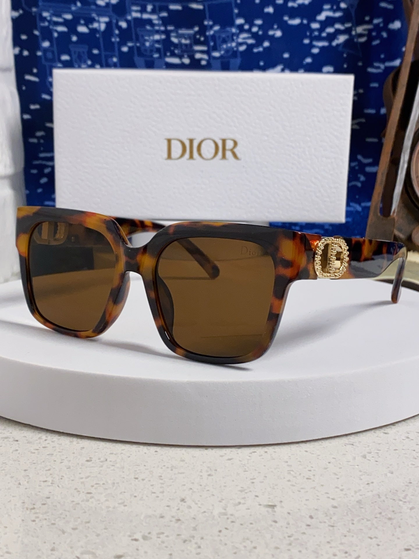 Dior Oversized Black Lens Sunglasses for Women - 431742