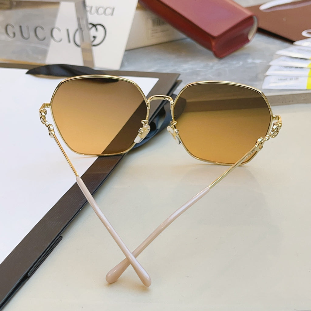 Gucci GG0882SA Square Brown Lens Sunglasses for Men & Women - 431473 - detail image 9