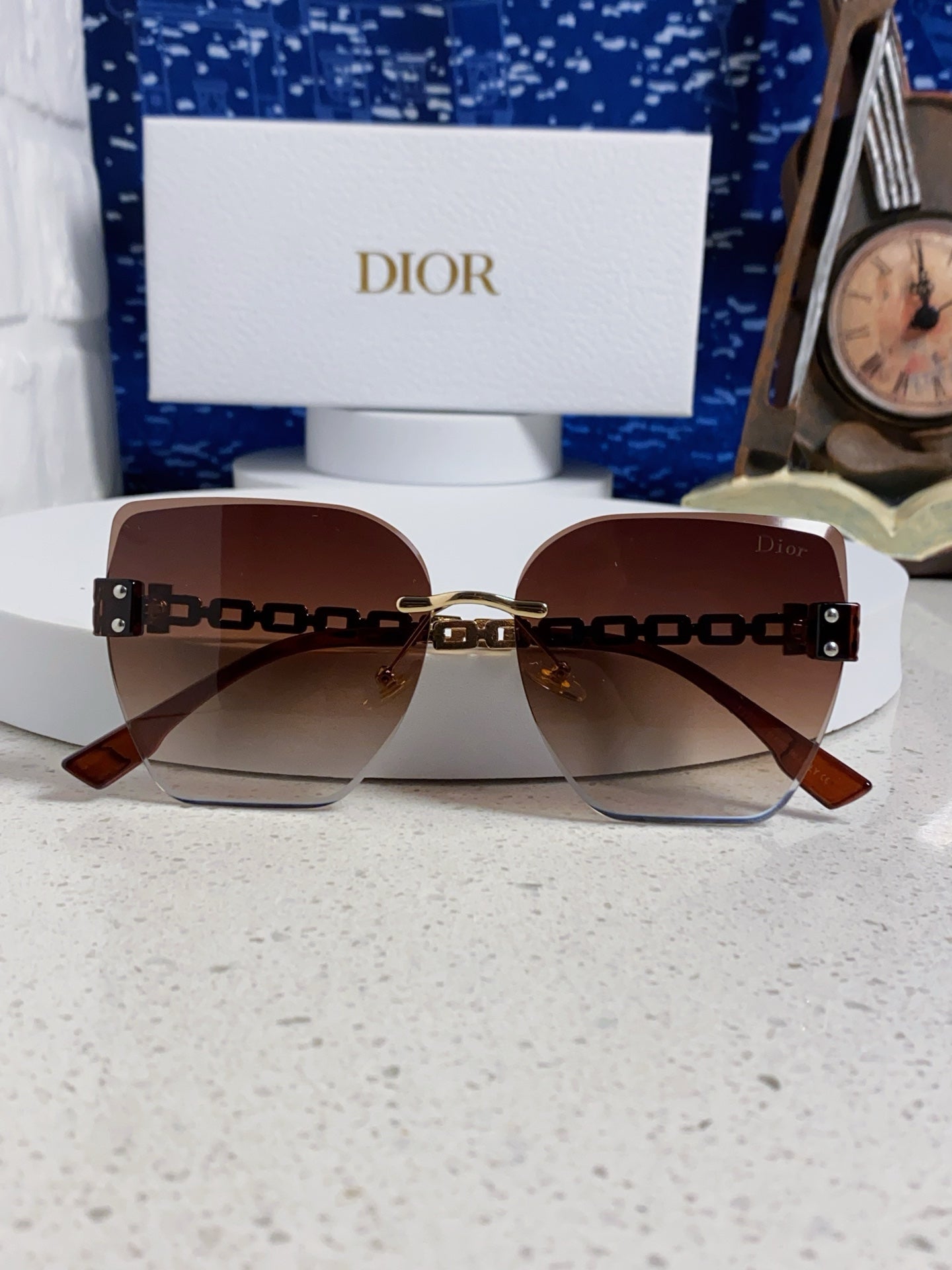 Dior Polarized Fashion Red Lens Sunglasses for Women - detail image 9