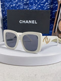 Chanel Square Silver Lens Sunglasses for Men & Women - 415289
