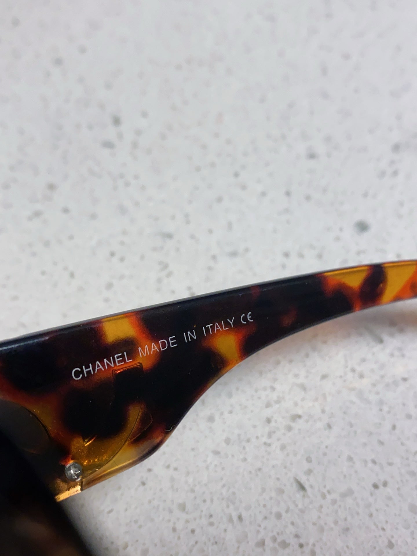 Chanel Square Gold Lens Sunglasses for Men & Women - 415290 - detail image 8