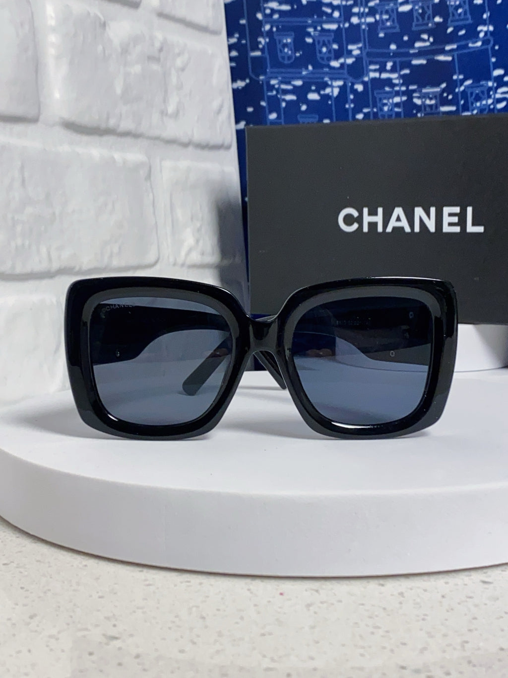 Chanel Square Blue Lens Sunglasses for Men & Women - 415292 - detail image 2