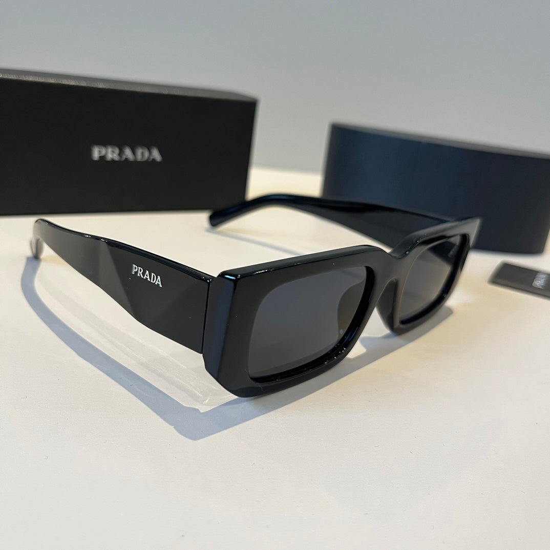 Prada Fashion Black Lens Sunglasses for Men & Women