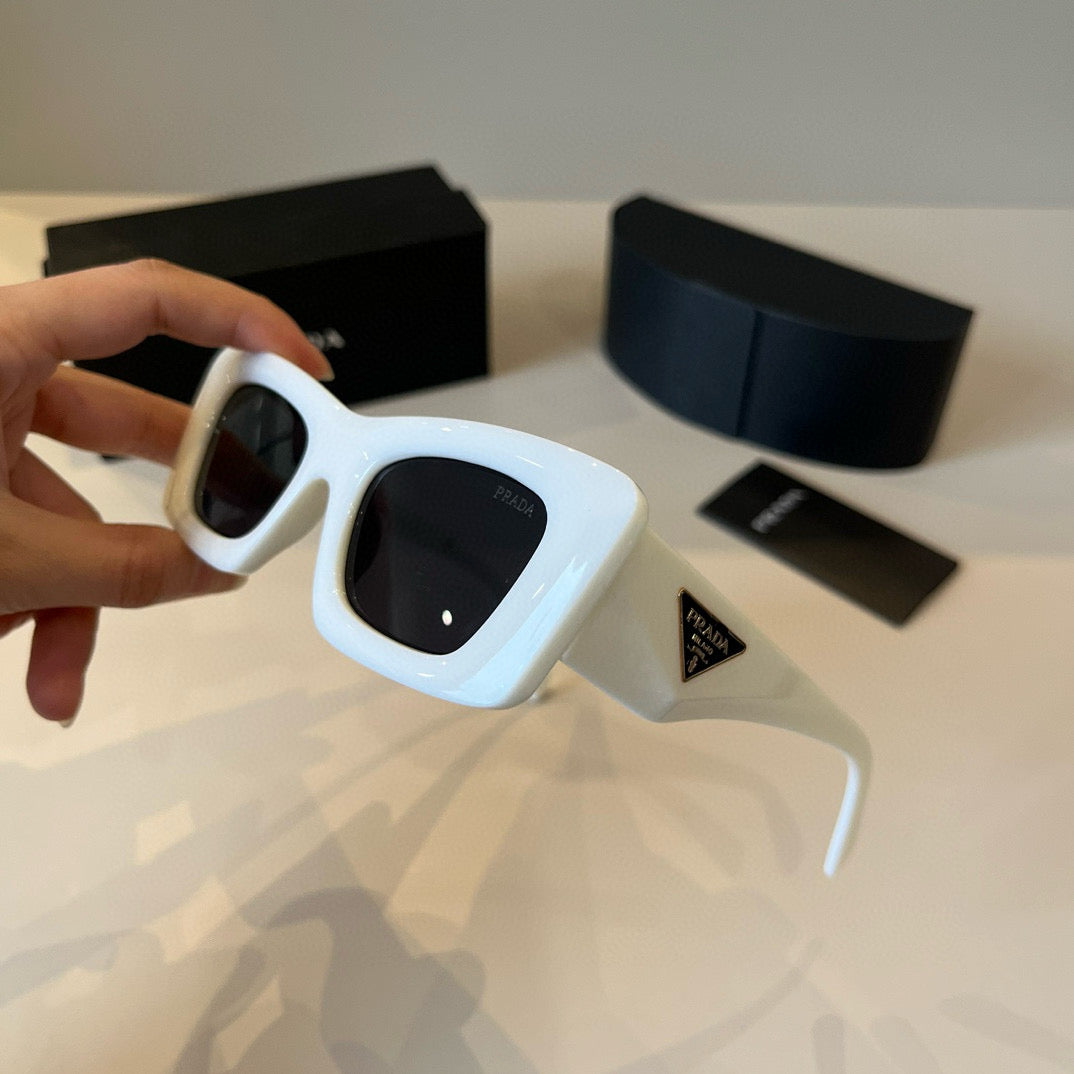 Prada Fashion Silver Lens Sunglasses for Men & Women - detail image 4