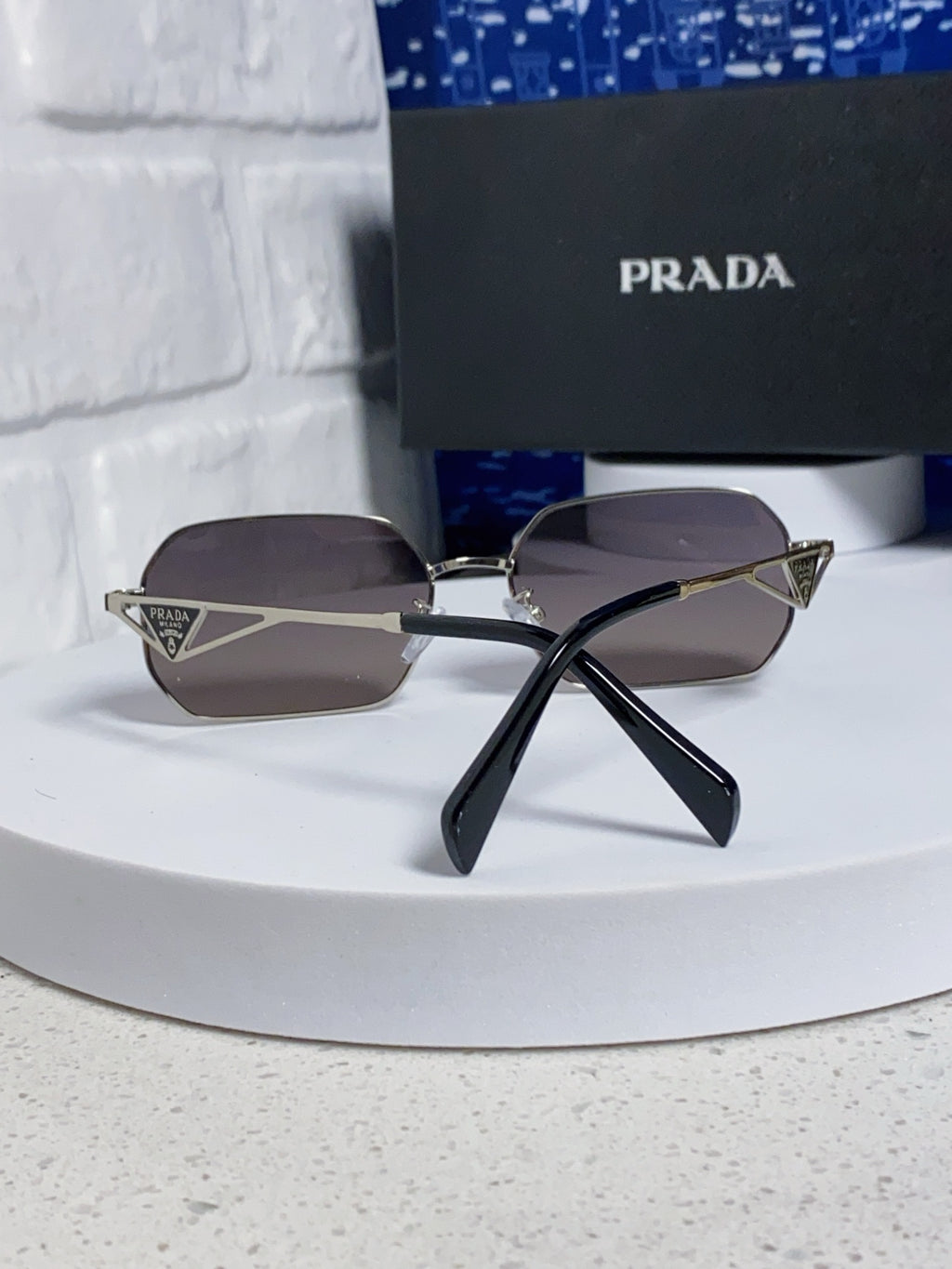 Prada A51S Fashion Silver Lens Sunglasses for Men & Women - 465629 - detail image 3