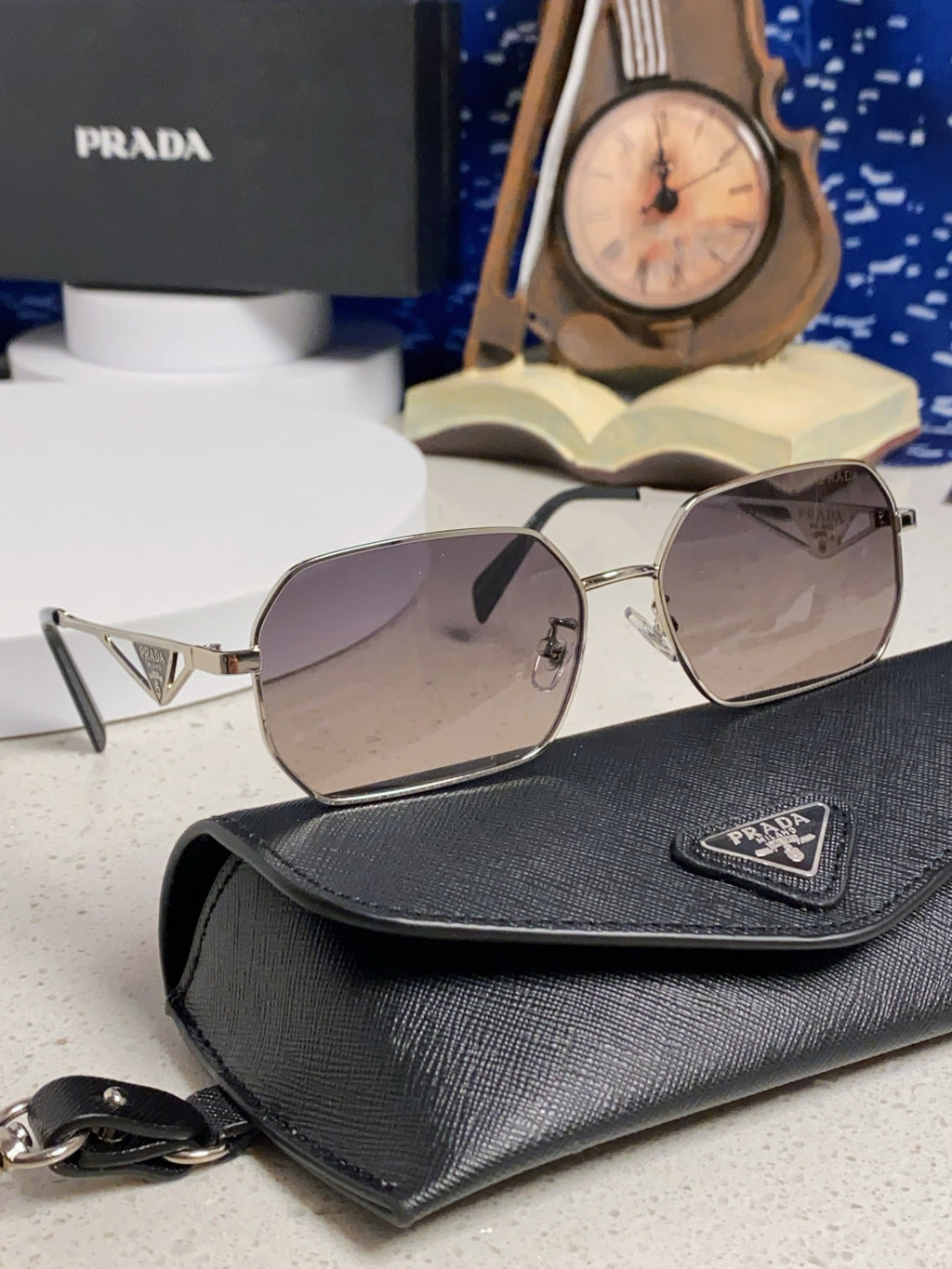 Prada A51S Fashion Silver Lens Sunglasses for Men & Women - 465629 - detail image 11