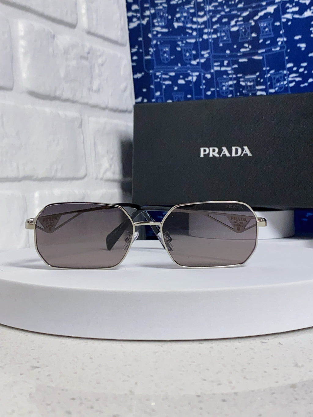 Prada A51S Fashion Silver Lens Sunglasses for Men & Women - 465629 - detail image 2