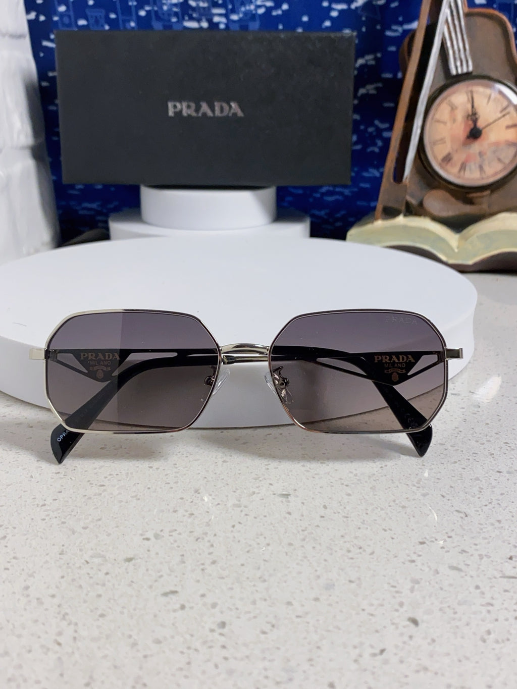 Prada A51S Fashion Silver Lens Sunglasses for Men & Women - 465629 - detail image 10