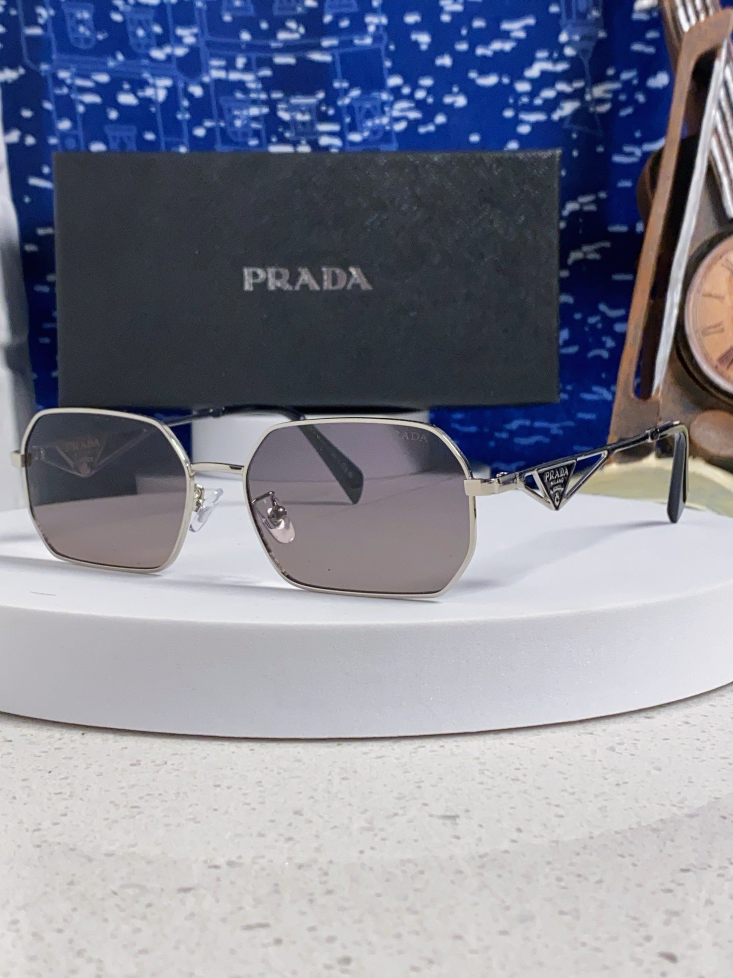 Prada A51S Fashion Silver Lens Sunglasses for Men & Women - 465629