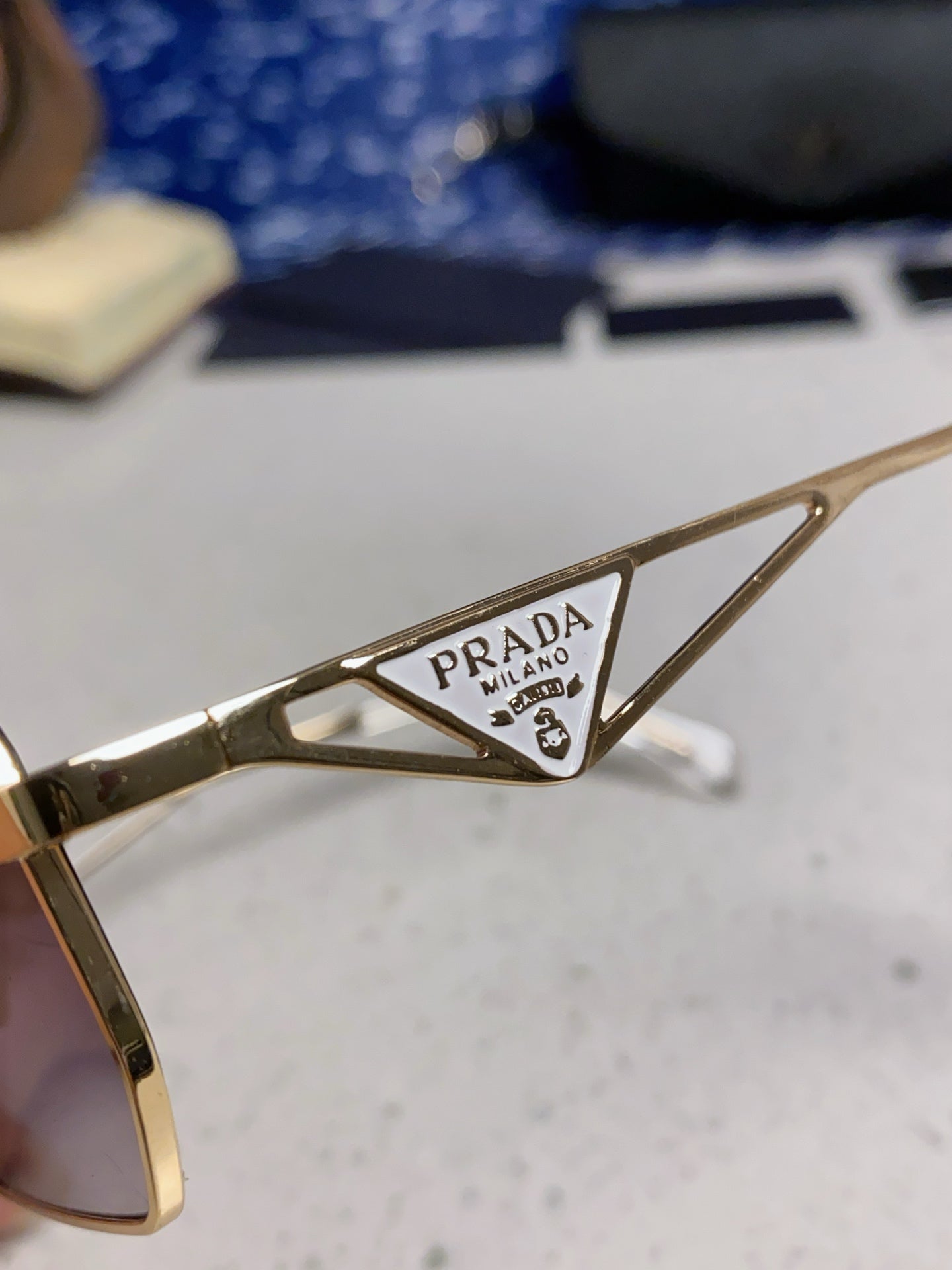 Prada A51S Fashion Silver Lens Sunglasses for Men & Women - 465630 - detail image 7