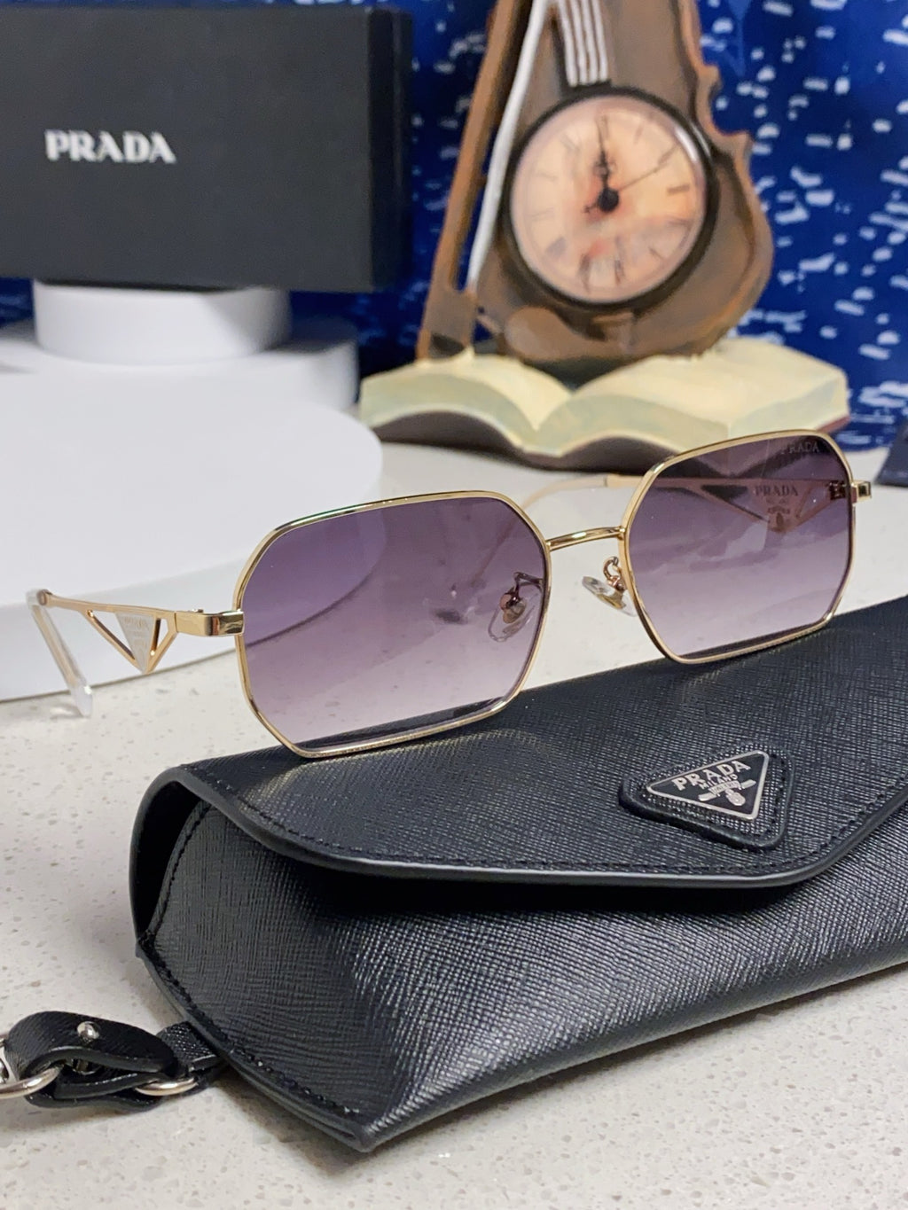 Prada A51S Fashion Silver Lens Sunglasses for Men & Women - 465630 - detail image 10