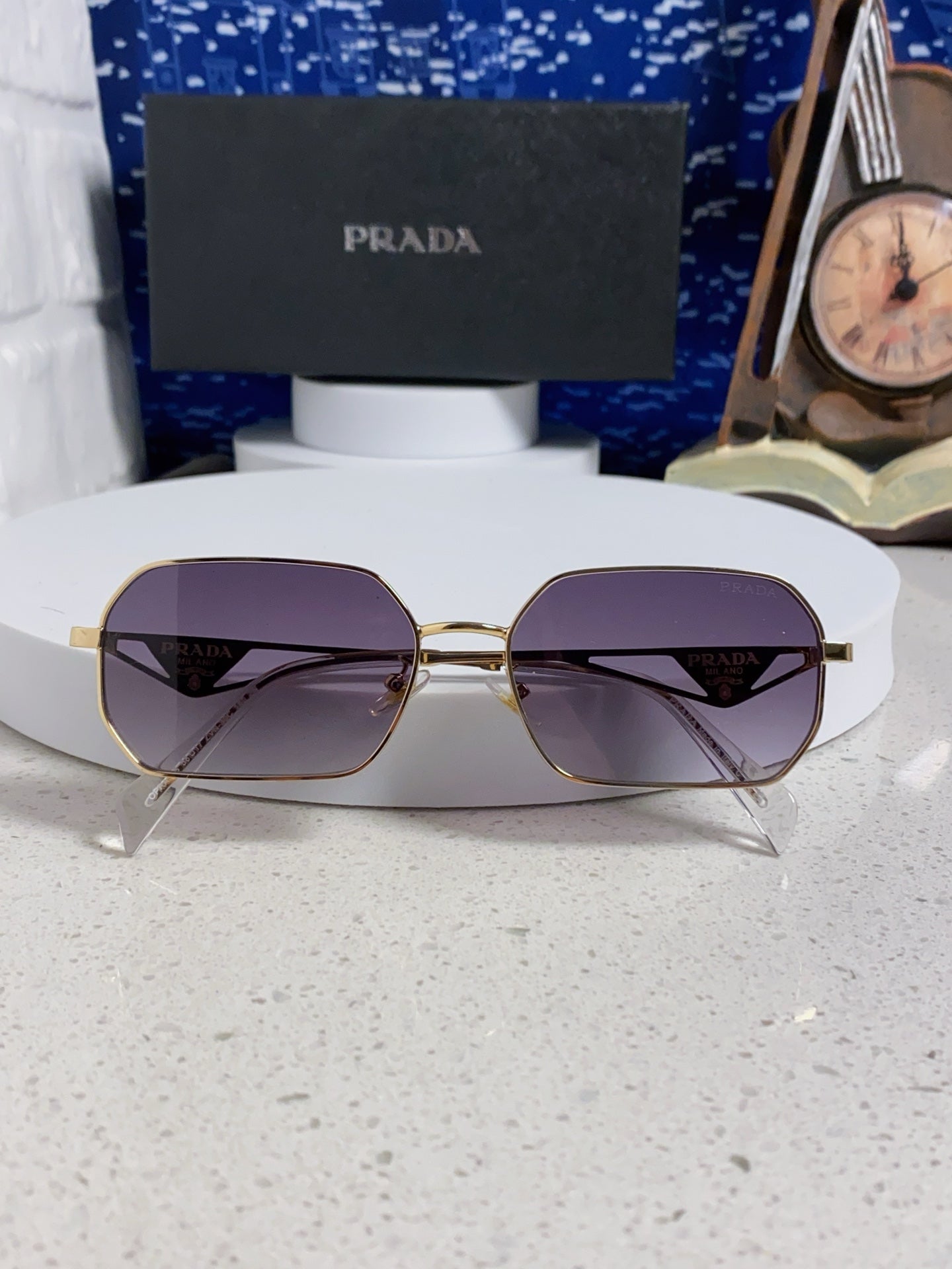 Prada A51S Fashion Silver Lens Sunglasses for Men & Women - 465630 - detail image 9