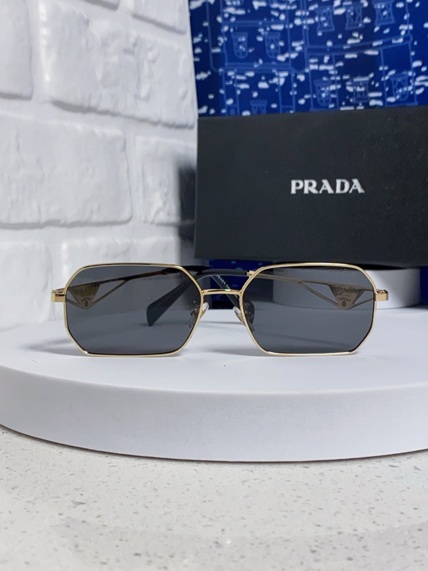 Prada A51S Fashion Silver Lens Sunglasses for Men & Women - detail image 2