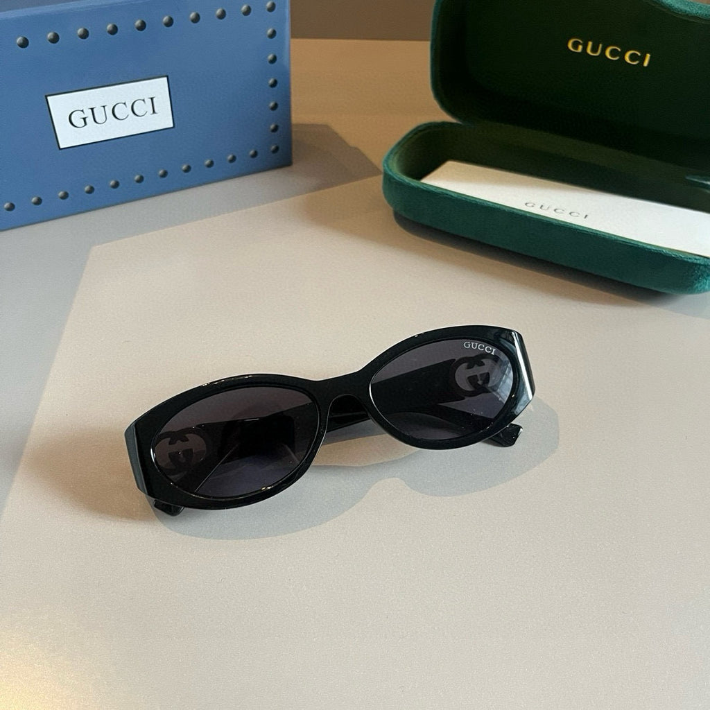Gucci GG1662SA Slim Black Lens Sunglasses for Men & Women - 398453 - detail image 6