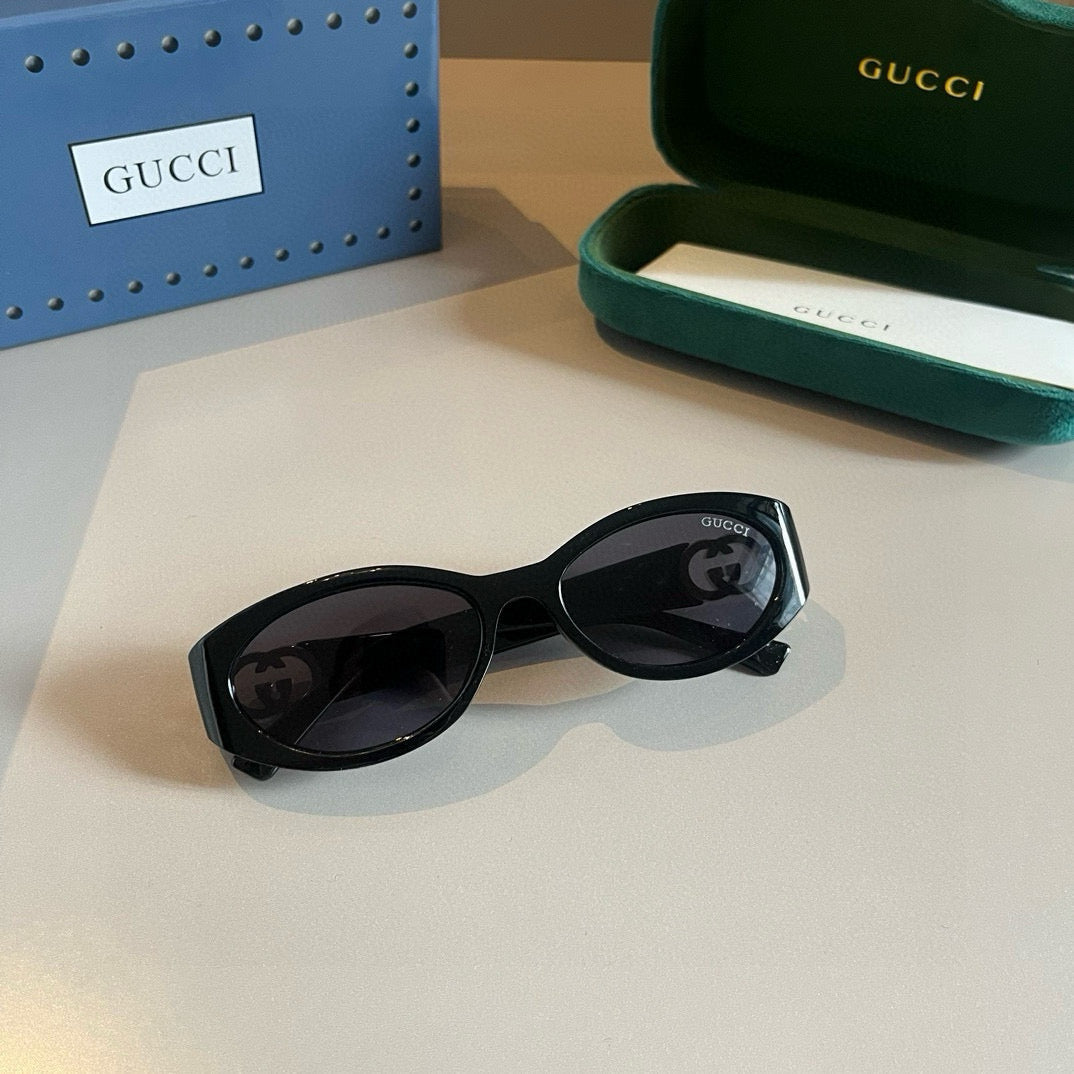 Gucci GG1662SA Slim Black Lens Sunglasses for Men & Women - 398453 - detail image 6