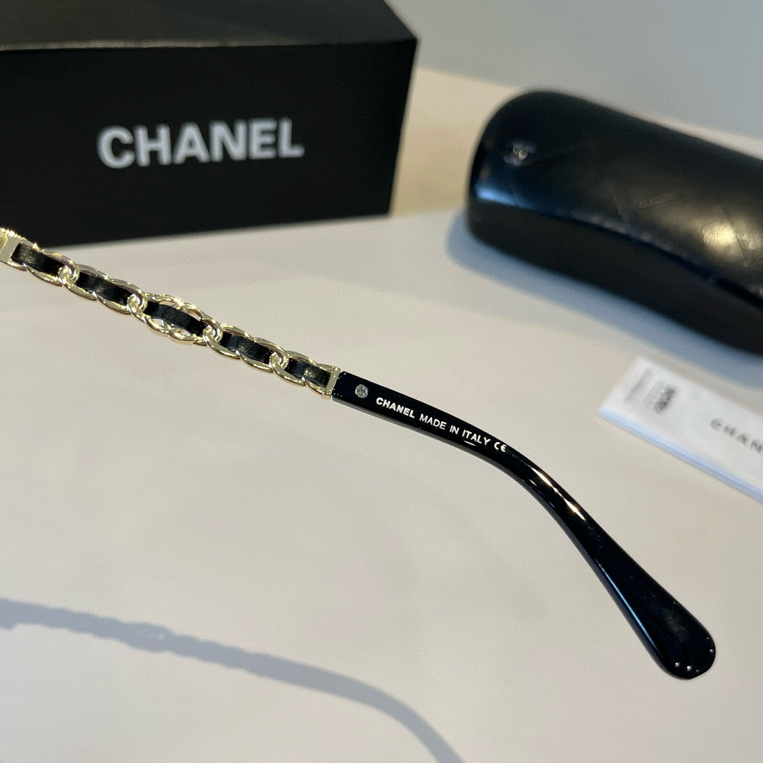 Chanel Oversized Silver Lens Sunglasses for Men & Women - 358028 - detail image 10