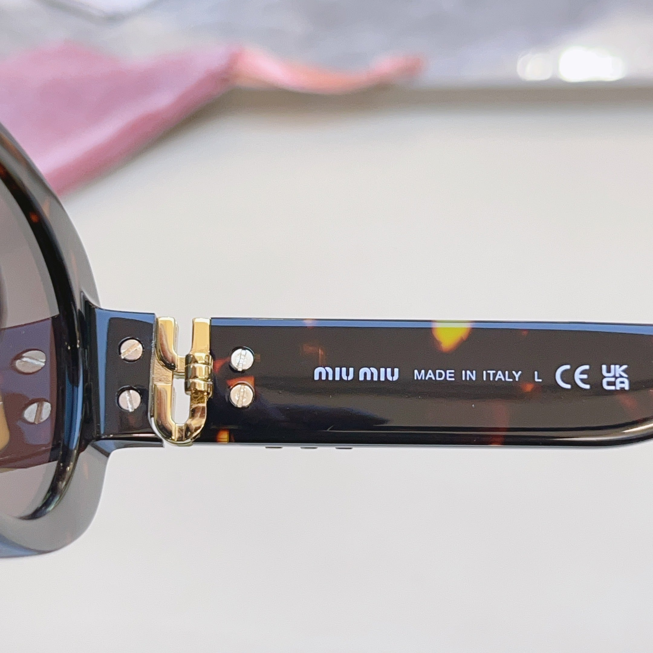 Miu Miu Fashion Black Lens Sunglasses for Men & Women - 487684 - detail image 5