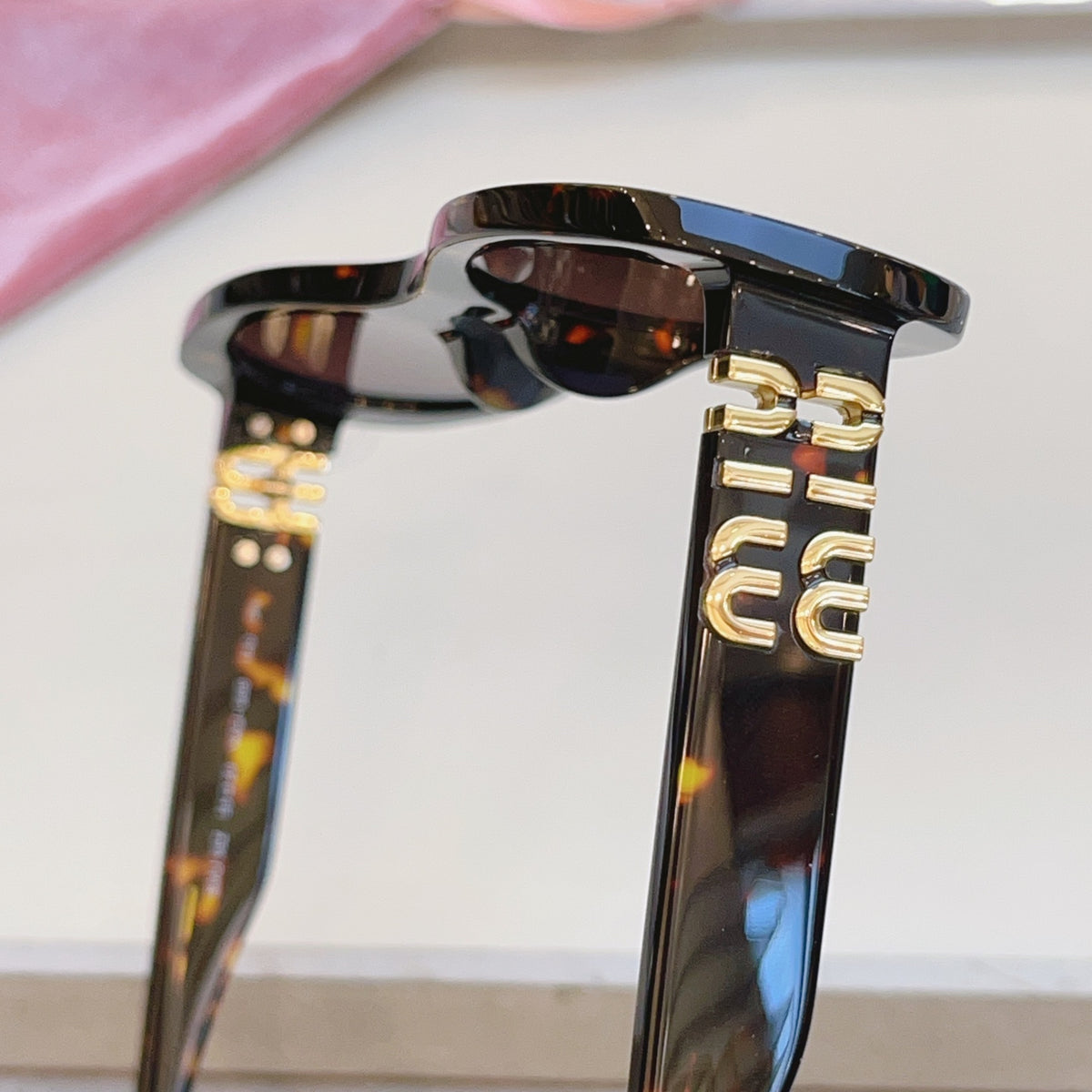 Miu Miu Fashion Black Lens Sunglasses for Men & Women - 487684 - detail image 4