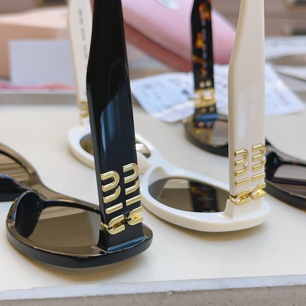 Miu Miu Fashion Black Lens Sunglasses for Men & Women - detail image 6