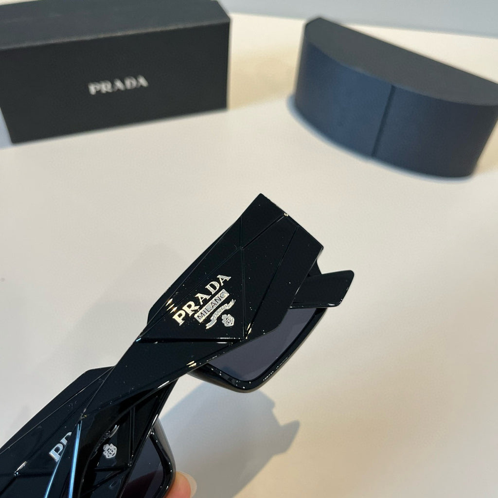 Prada Fashion Black Lens Sunglasses for Men & Women - 432086 - detail image 6