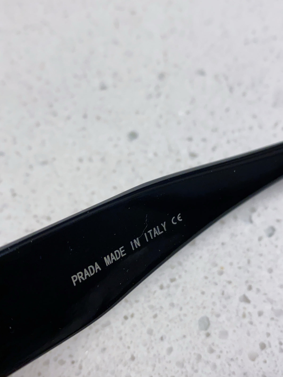 Prada Square Black Lens Sunglasses for Men & Women - detail image 8
