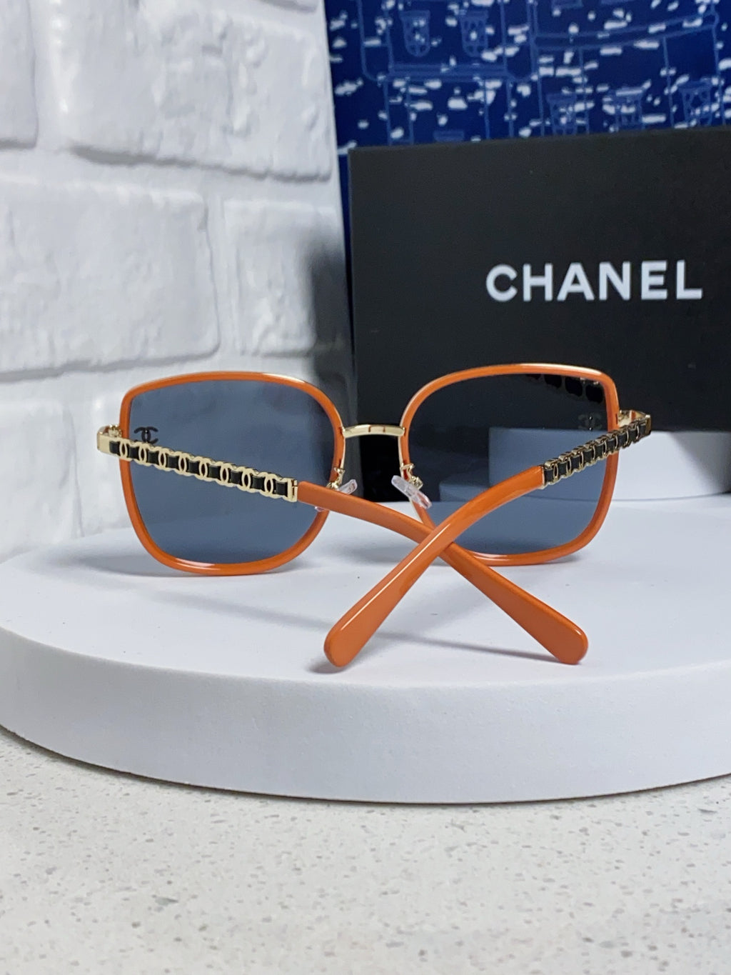 Chanel Fashion Blue Lens Sunglasses for Women - 997746 - detail image 3