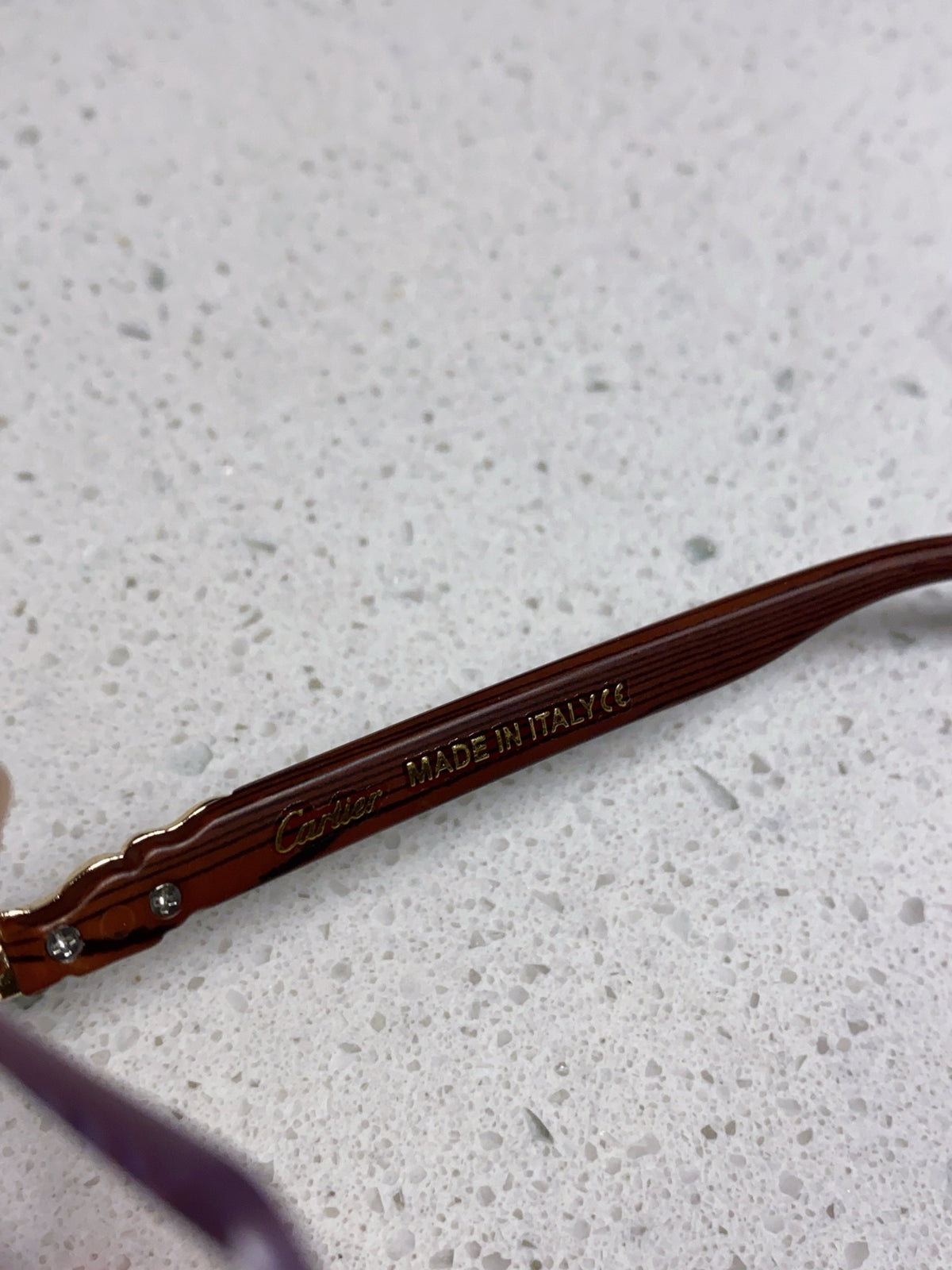Cartier Lightweight Rimless Silver Lens Sunglasses for Men & Women - 432349 - detail image 8