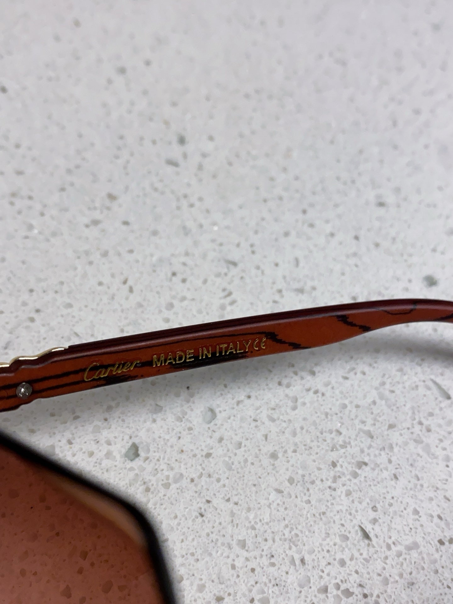 Cartier Lightweight Rimless Silver Lens Sunglasses for Men & Women - 432351 - detail image 8