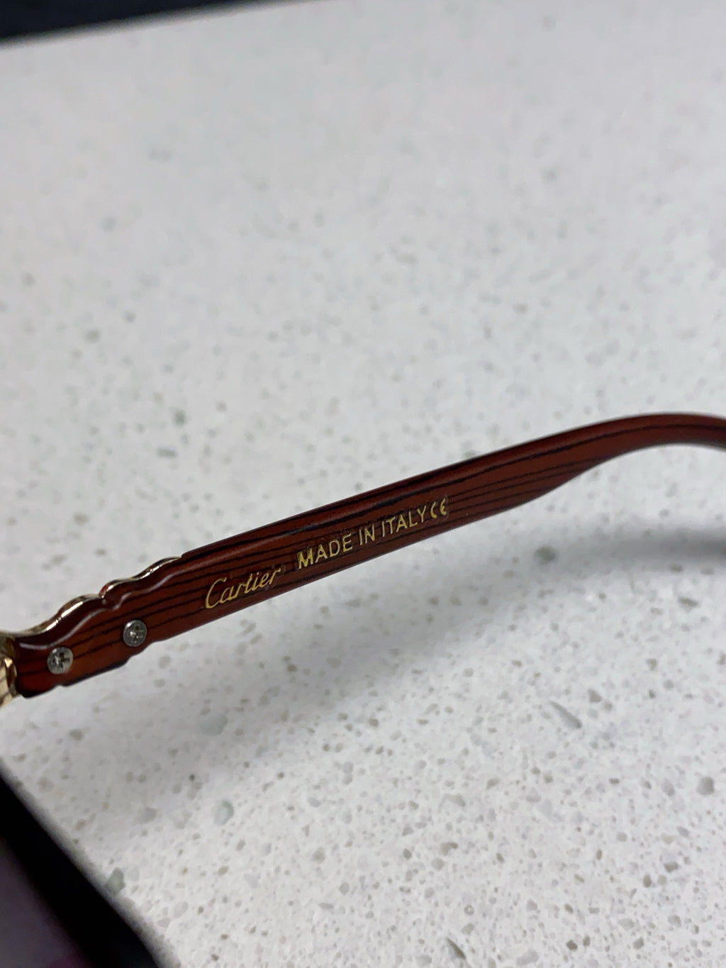 Cartier Lightweight Rimless Silver Lens Sunglasses for Men & Women - 487373 - detail image 8