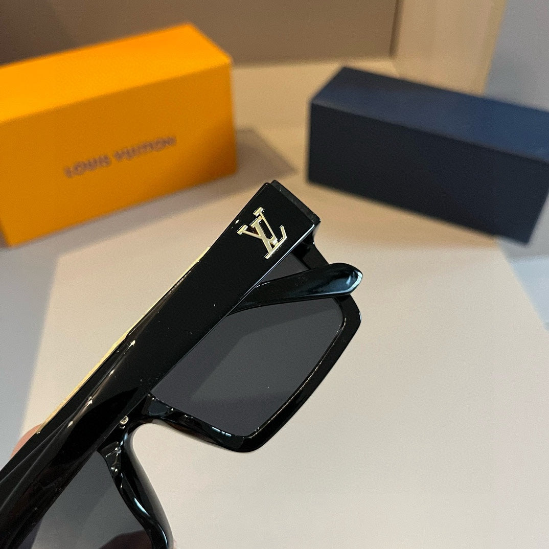 Louis Vuitton Z1502W Fashion Black Lens Sunglasses for Men & Women - detail image 6