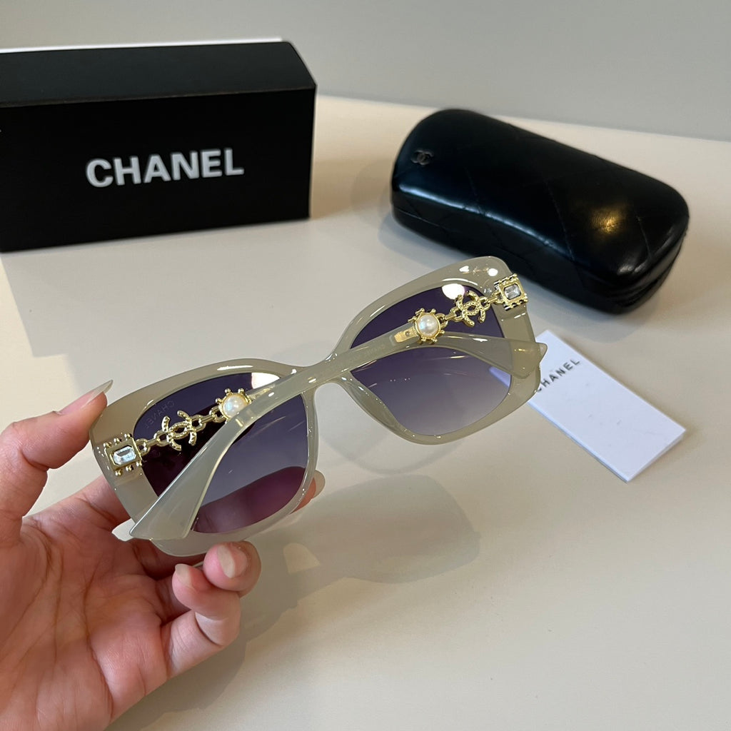 Chanel Fashion Silver Lens Sunglasses for Men & Women - 371709 - detail image 7