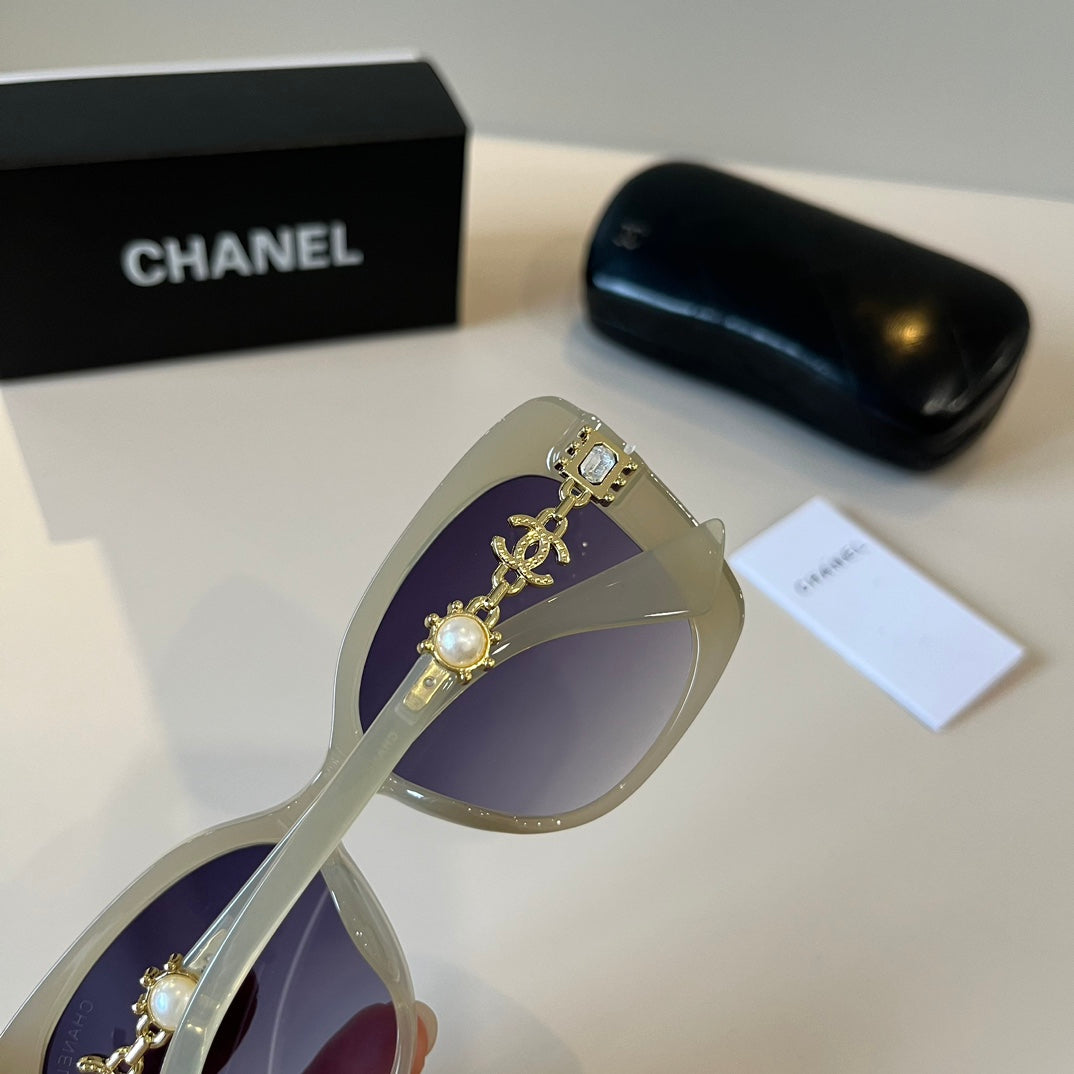 Chanel Fashion Silver Lens Sunglasses for Men & Women - 371709 - detail image 8