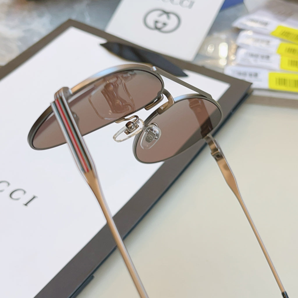Gucci GG1874S Fashion Brown Lens Sunglasses for Men & Women - detail image 6