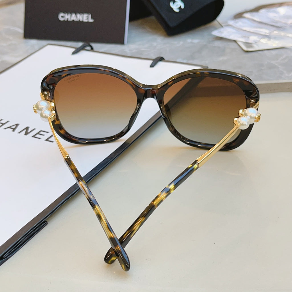 Chanel CH5339 Fashion Silver Lens Sunglasses for Men & Women - detail image 8
