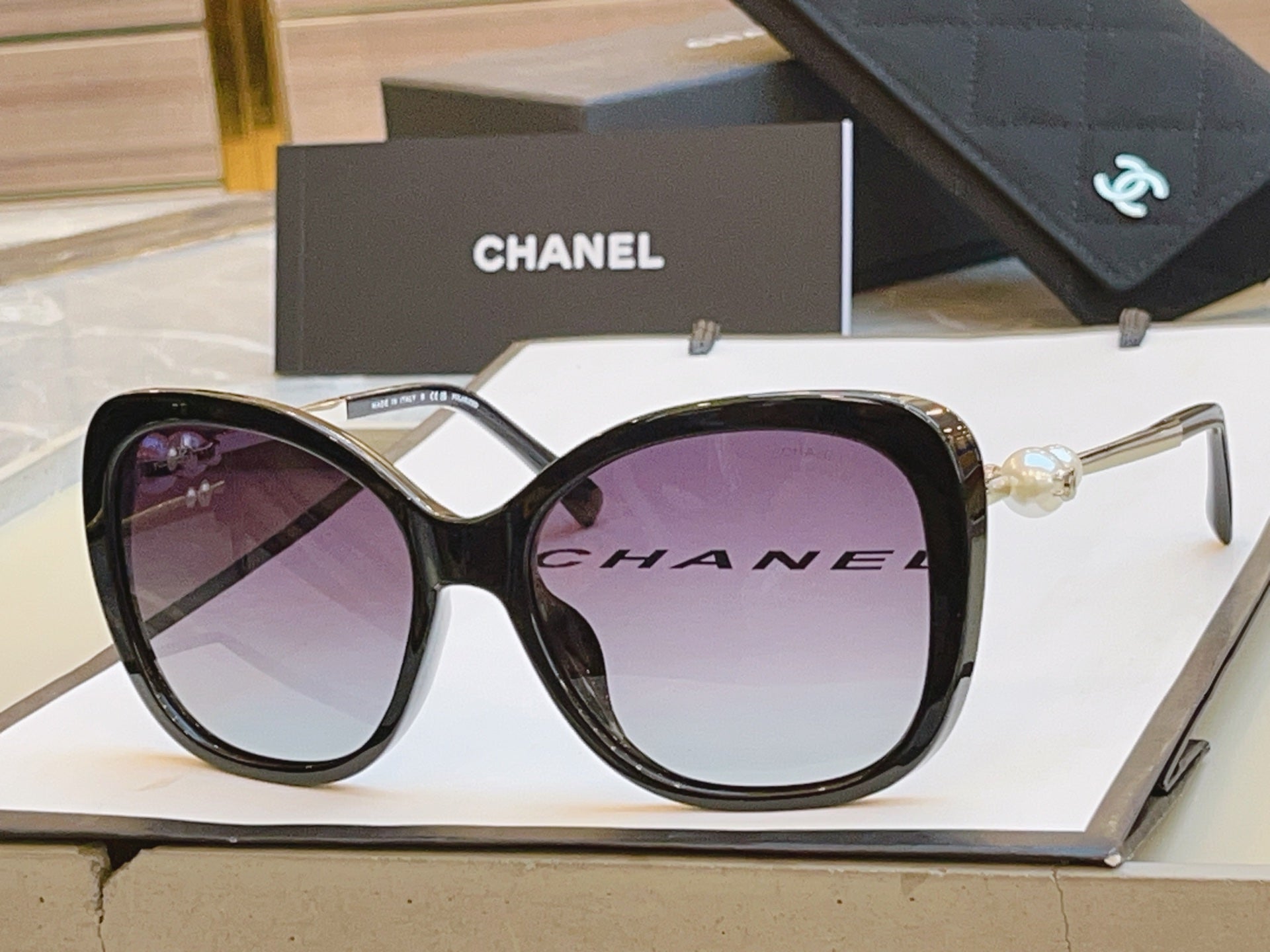 Chanel CH5339 Fashion Silver Lens Sunglasses for Men & Women