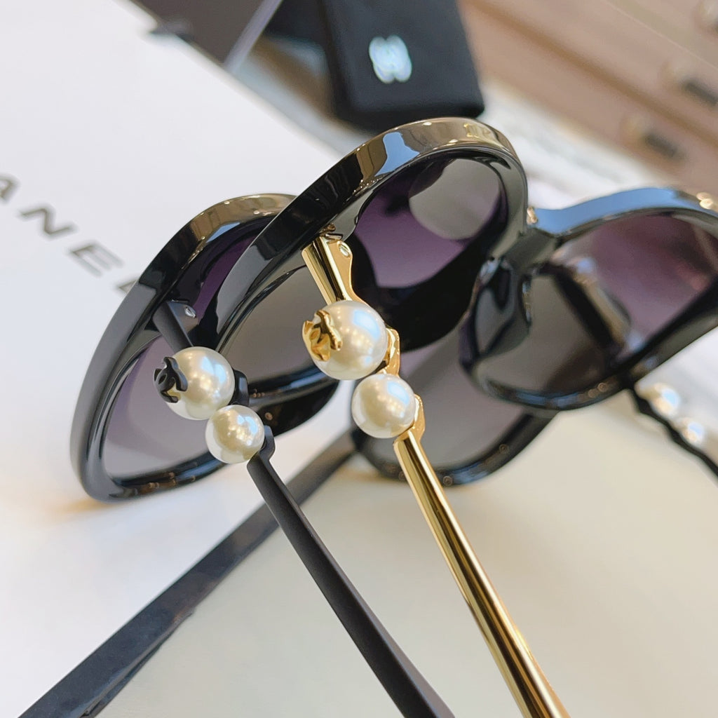 Chanel CH5339 Fashion Gold Lens Sunglasses for Men & Women