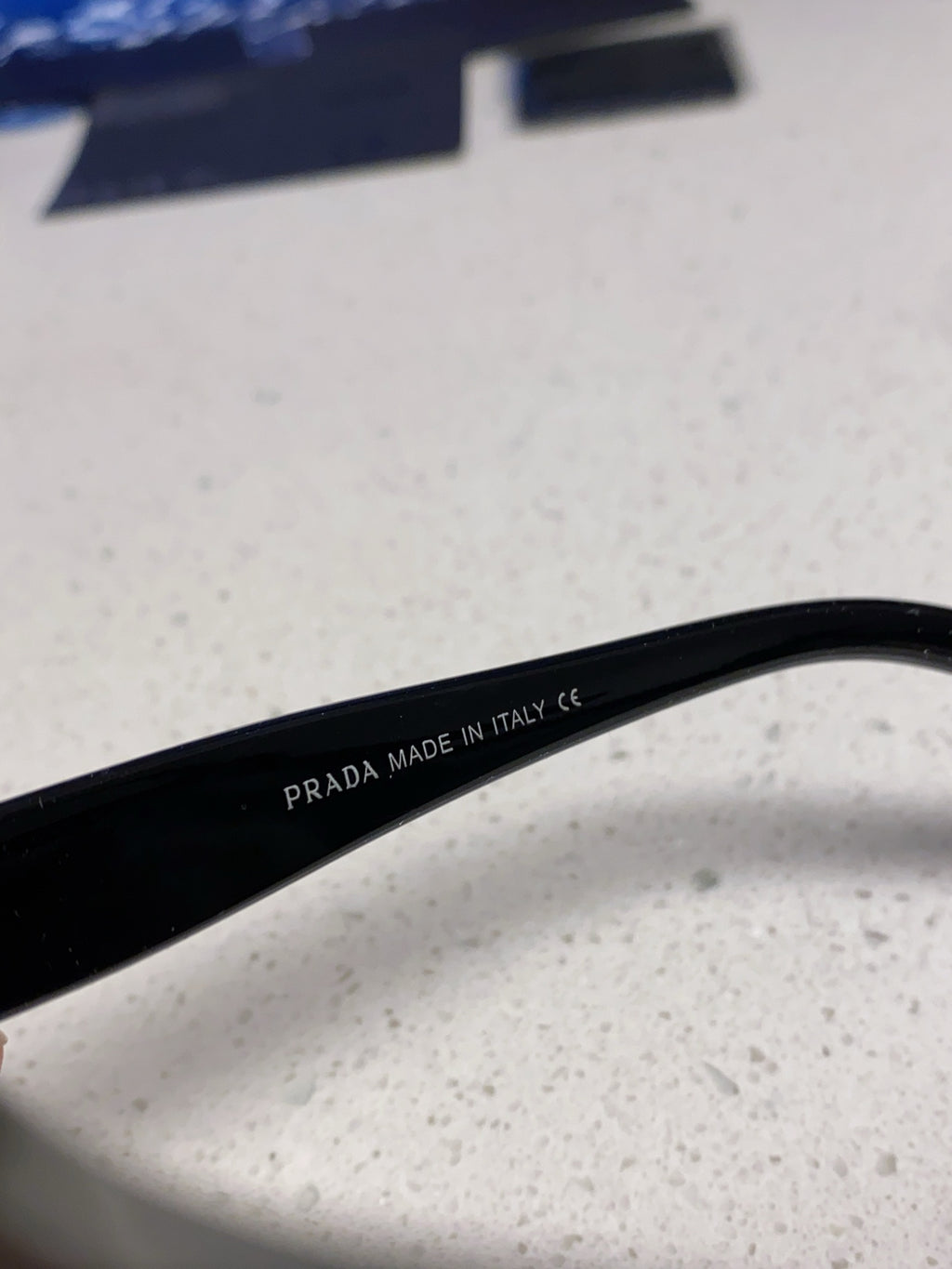 Prada PR19WS Square Black Lens Sunglasses for Men & Women - 465719 - detail image 9
