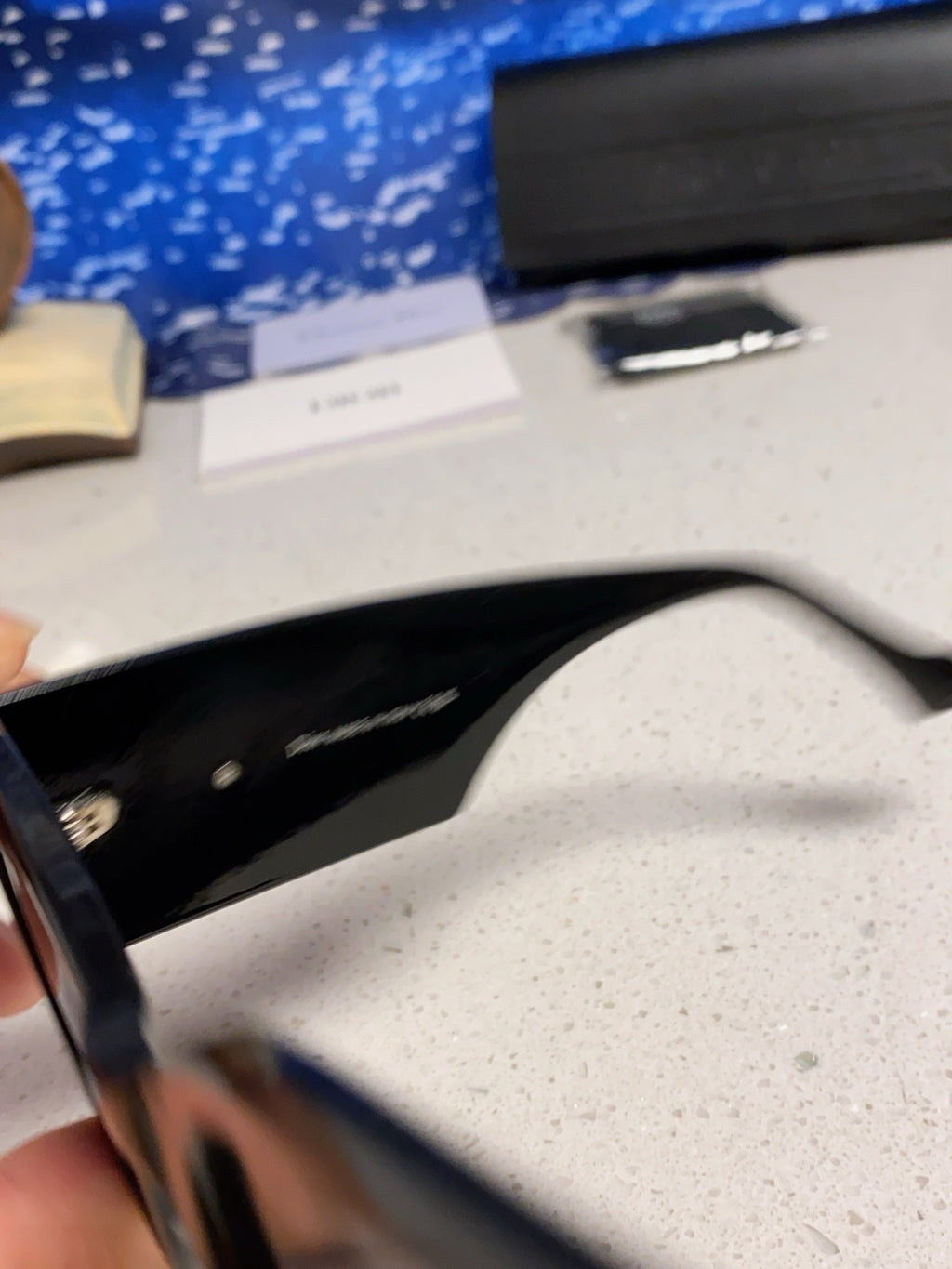 Dior Cat-Eye Silver Lens Sunglasses for Men & Women - 465231 - detail image 7