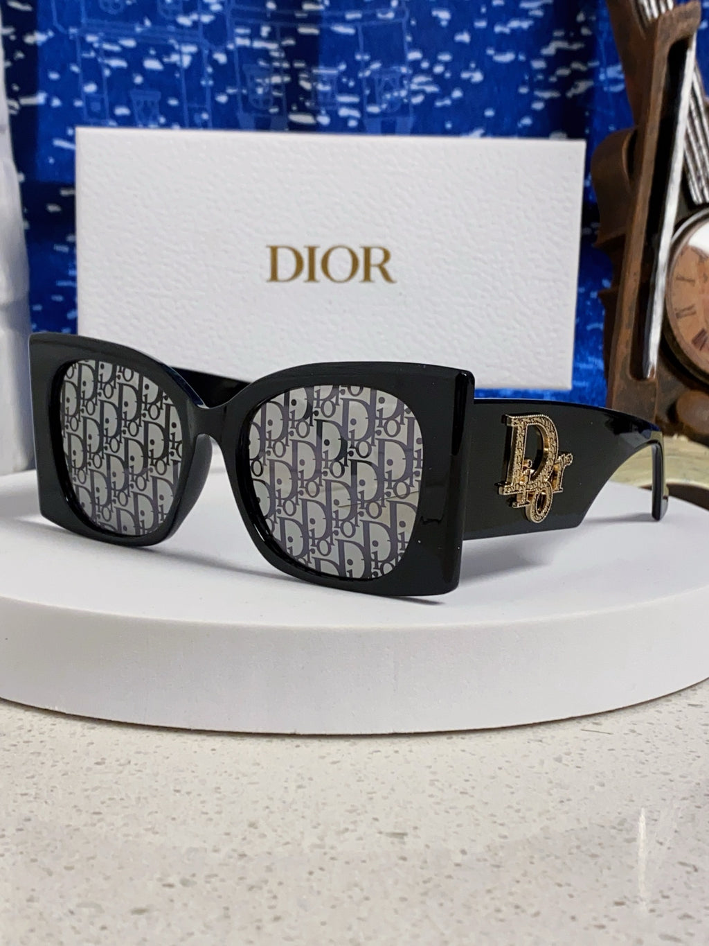 Dior Cat-Eye Silver Lens Sunglasses for Men & Women - 465231