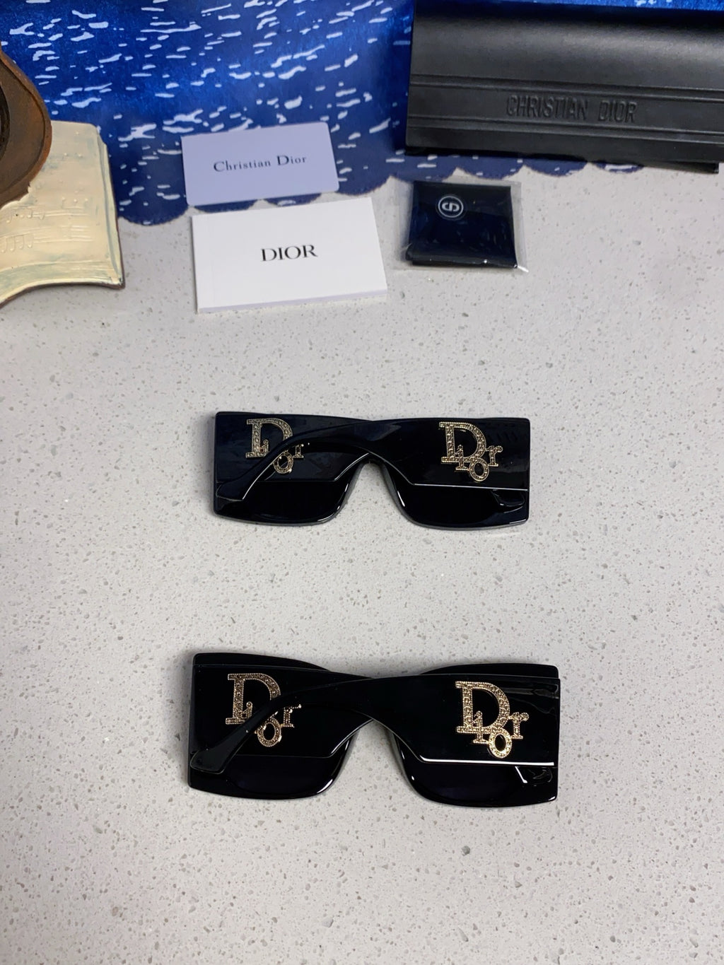 Dior Cat-Eye Black Lens Sunglasses for Men & Women - 465232 - detail image 11