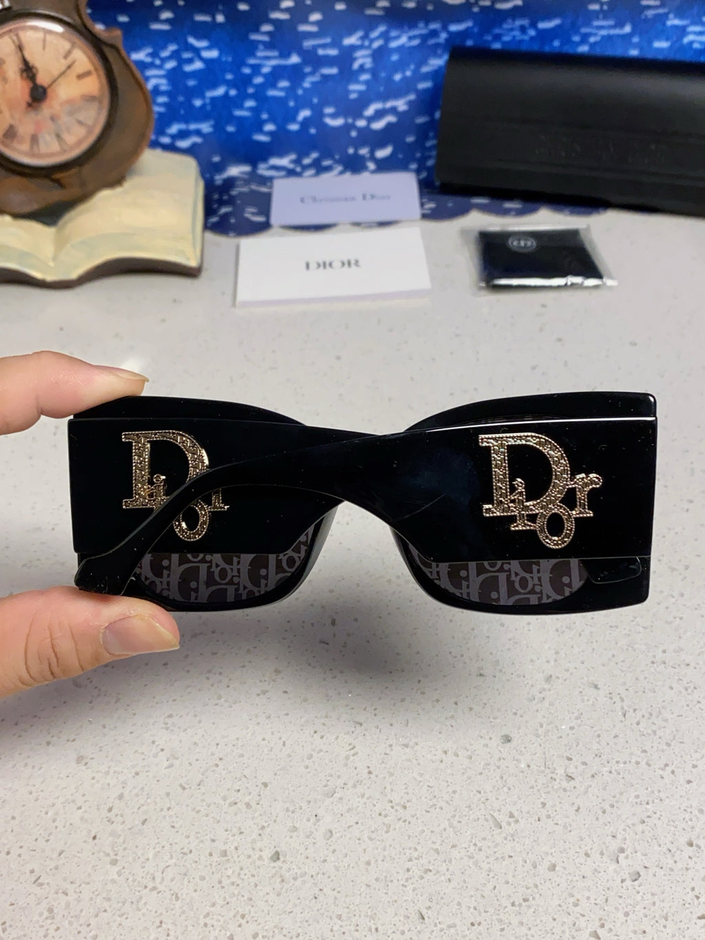 Dior Cat-Eye Silver Lens Sunglasses for Men & Women - 465231 - detail image 5